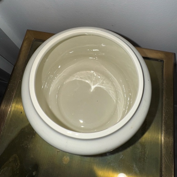 Vintage Delft Royal Goedewaagen Tobacco Ginger Jar w/ Brass Lid - Picture 6 of 10